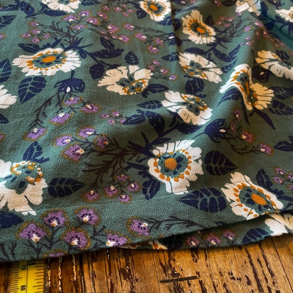 Free People Magic Mystery Tunic Dress Floral Bell Sleeve Boho Peasant sz S - Picture 16 of 16